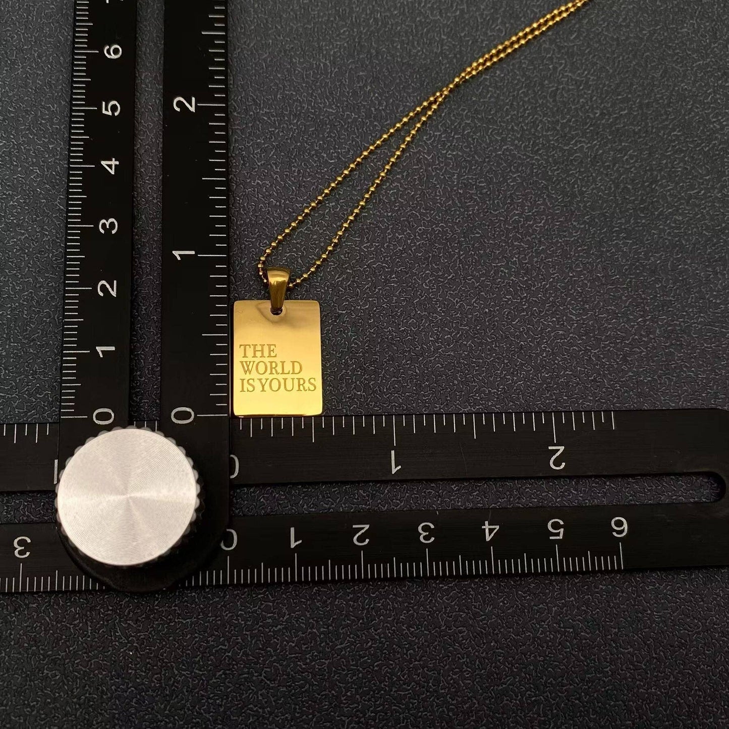 The World is Yours Necklace