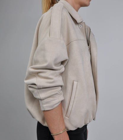 Lana Faux Suede Jacket