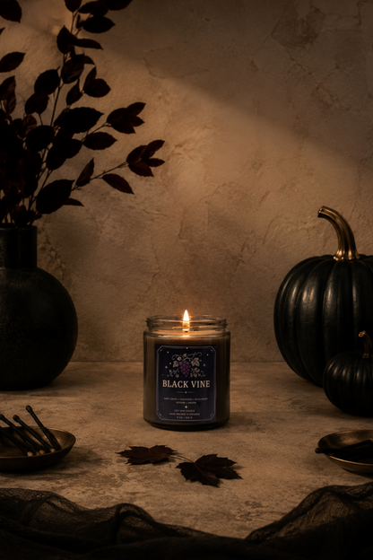 Black Vine Candle