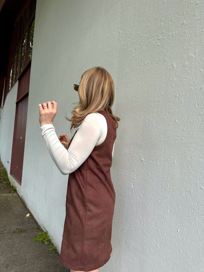 Yazmin Suede Dress