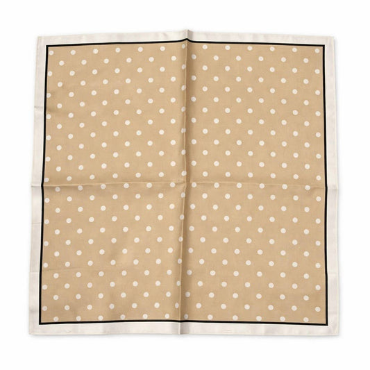 Camel Polka Dot Scarf