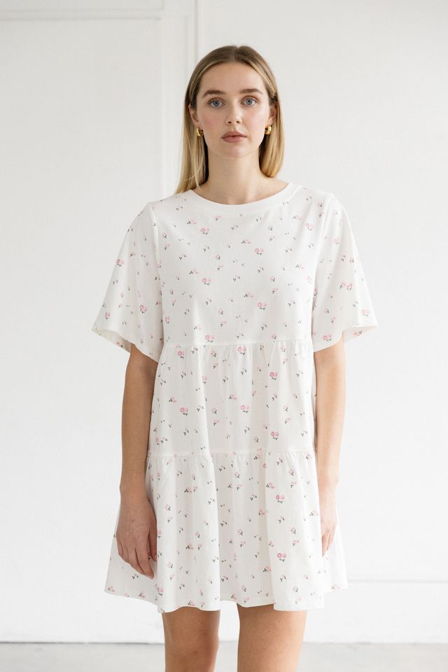 Floral Tiered Dress