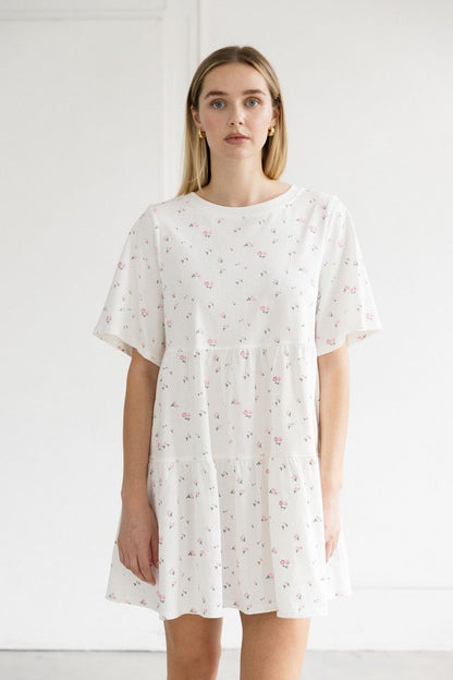 Floral Tiered Dress