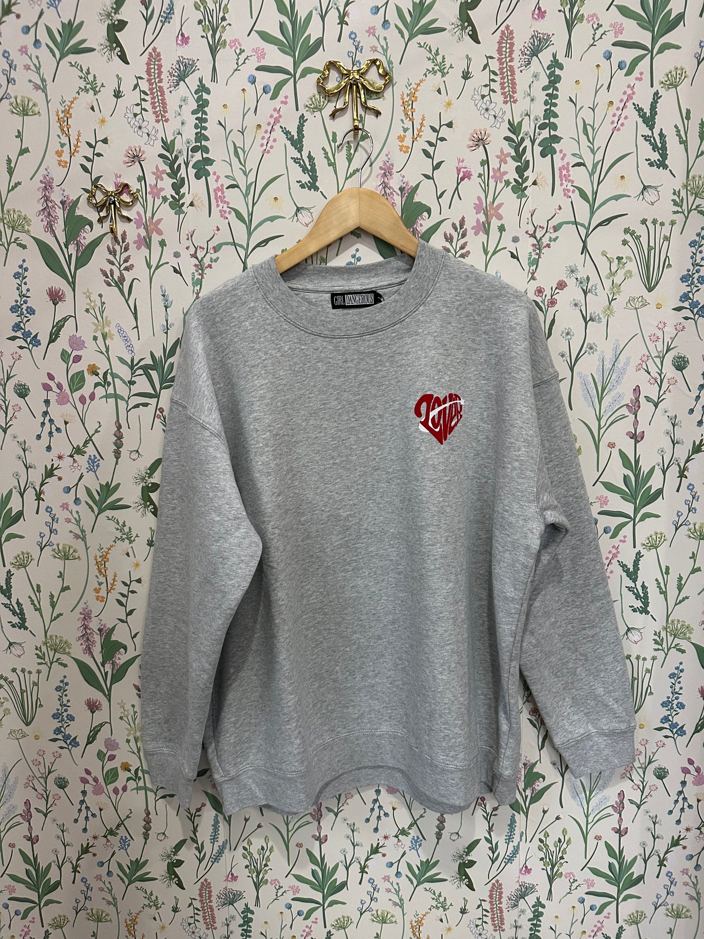 Lover Heart Crewneck Sweatshirt
