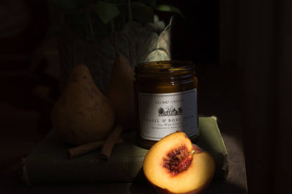 Basil and Bosc Pear Candle