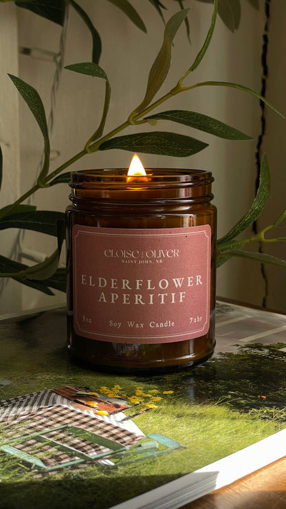Elderflower Aperitif Scented Candle