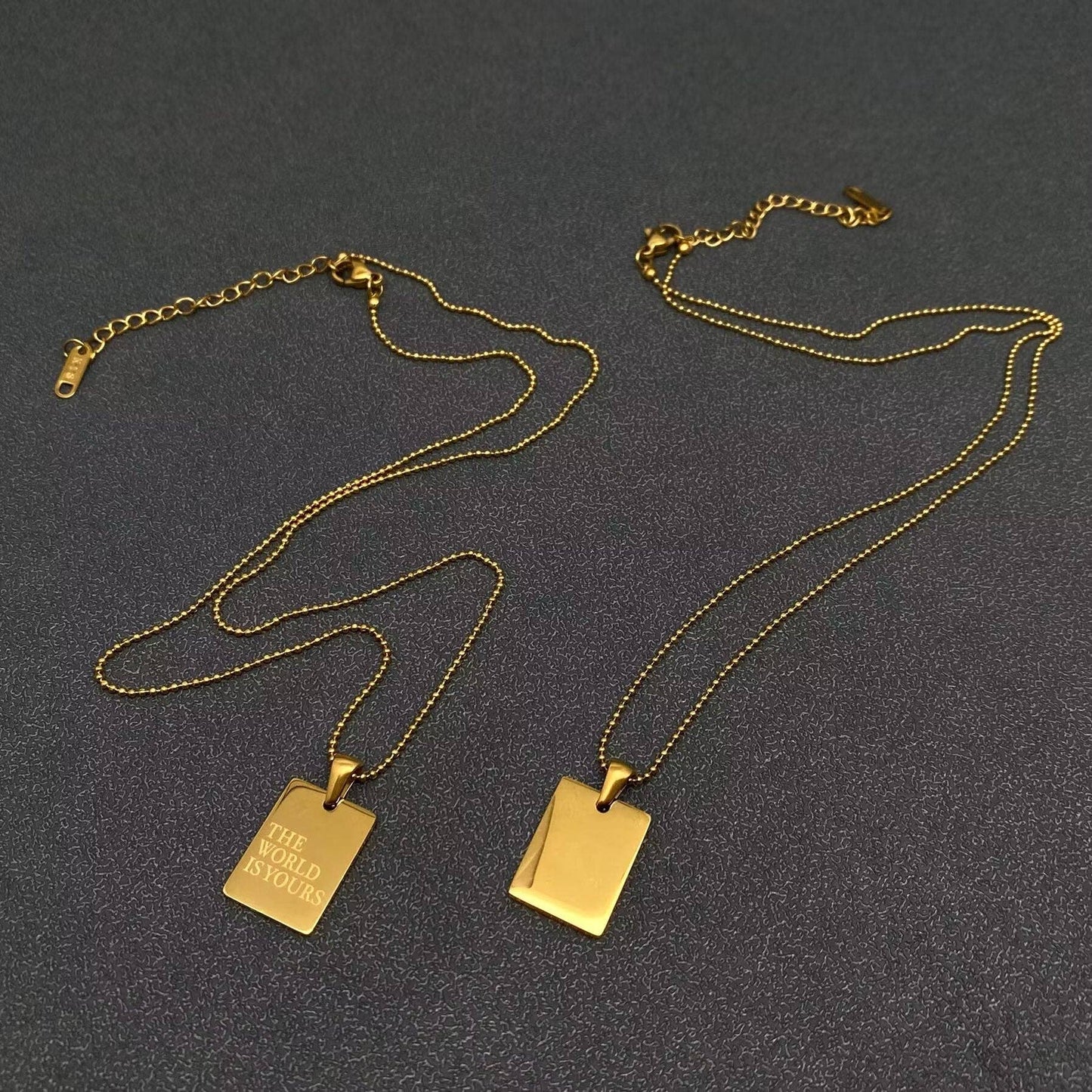 The World is Yours Necklace