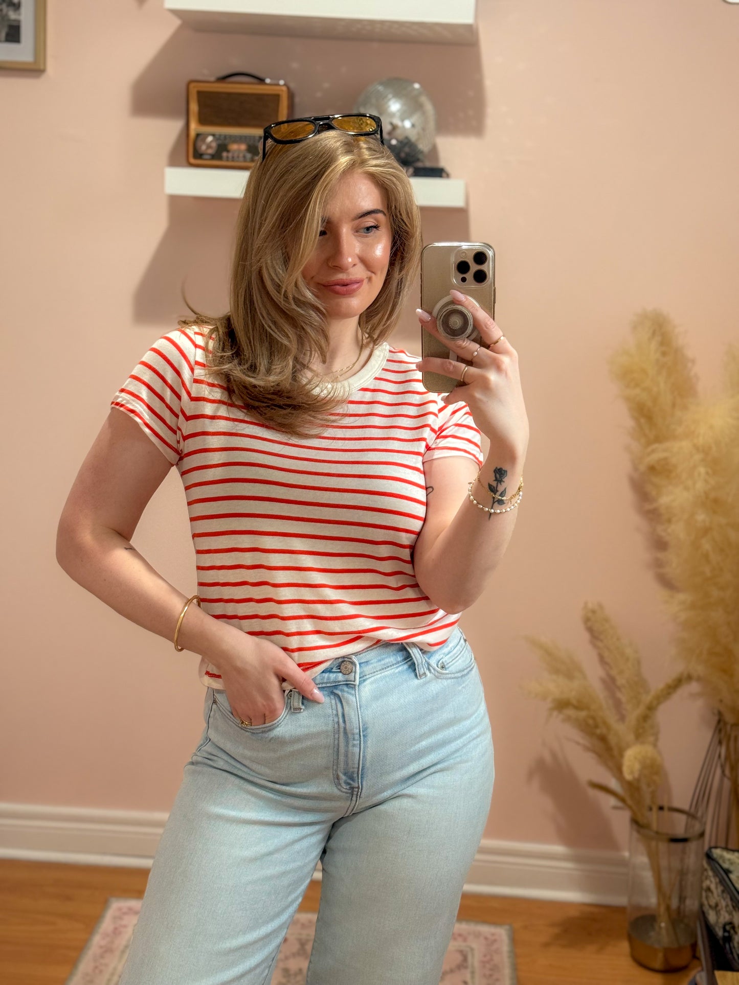 Junie Stripe Tee