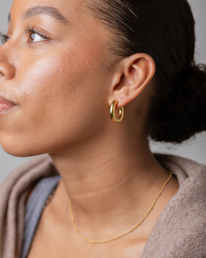 Small Mia Hoops