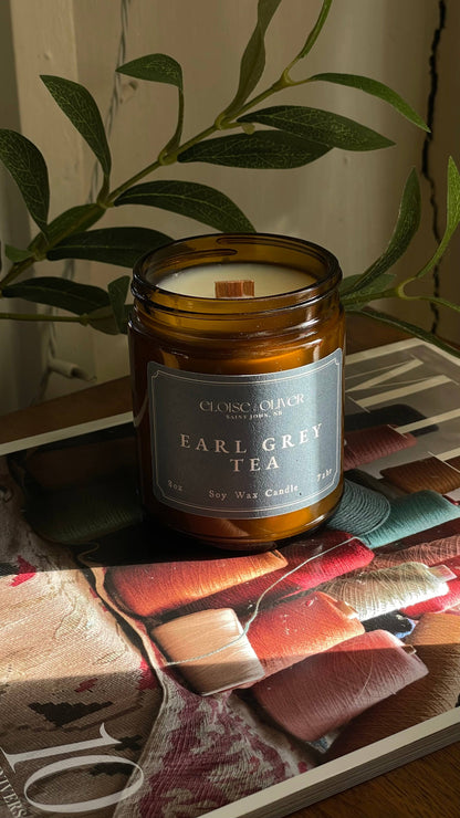 Earl Grey Tea Scented Candle