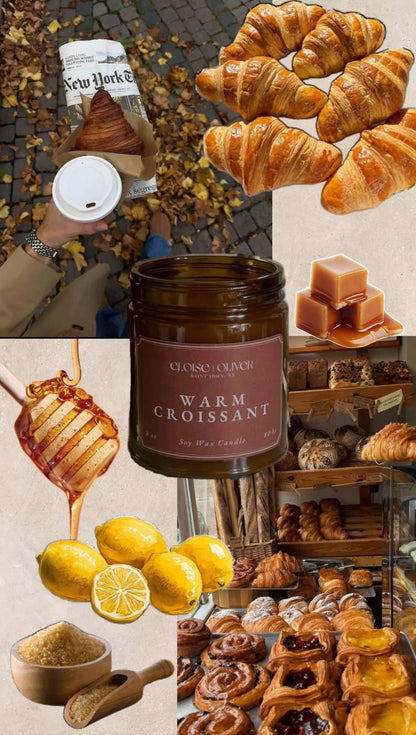 Warm Croissant Candle