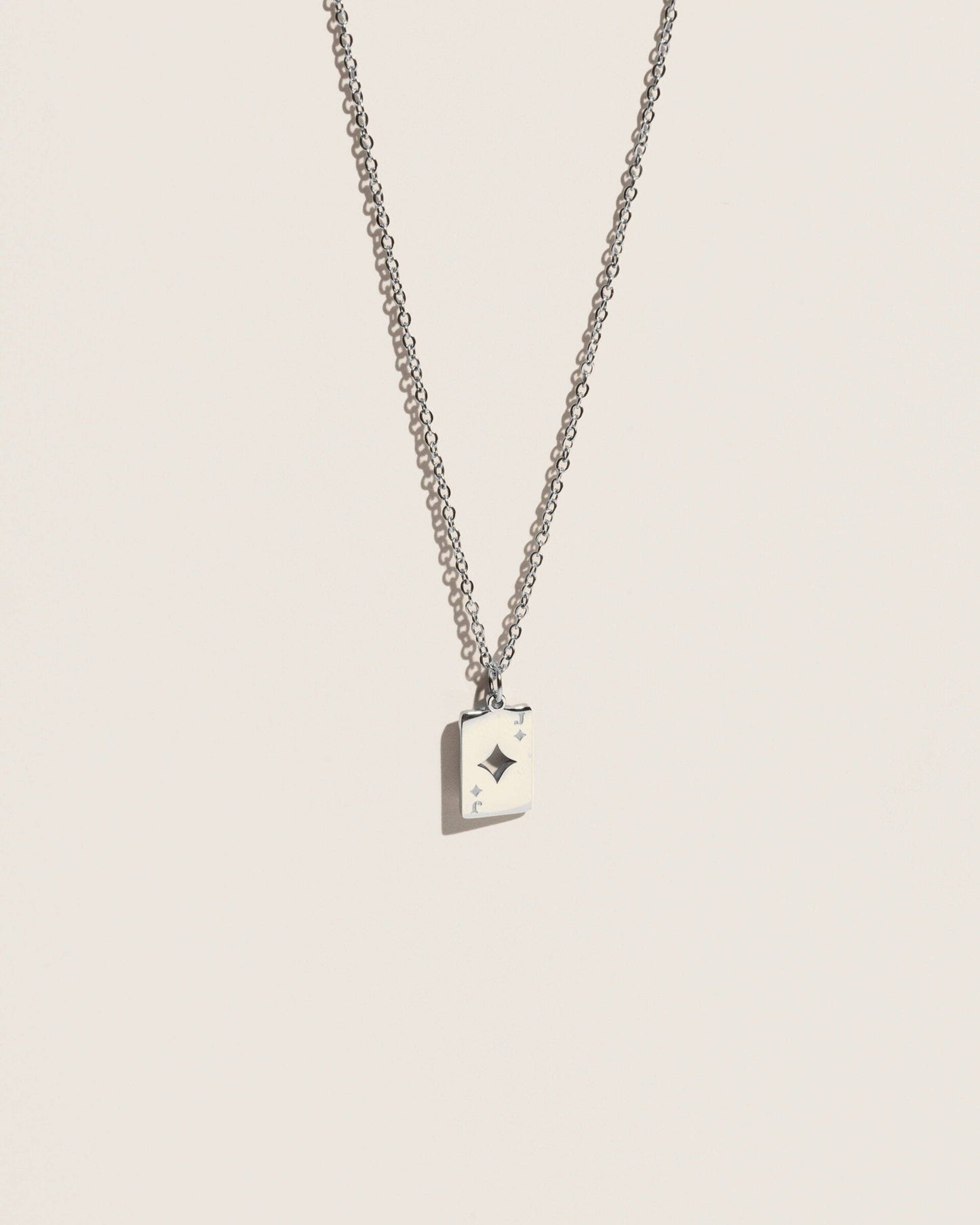Joker Card Necklace