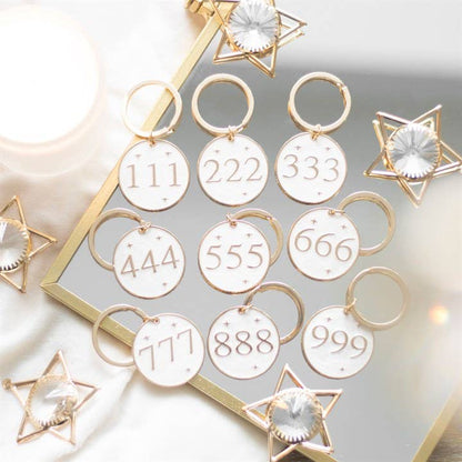 Angel Number Keychain