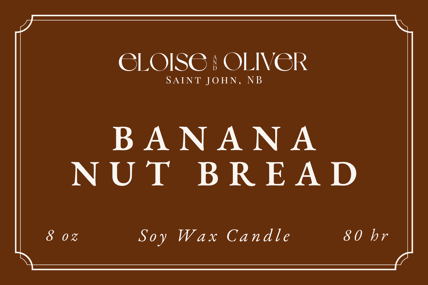 Banana Bread Candle