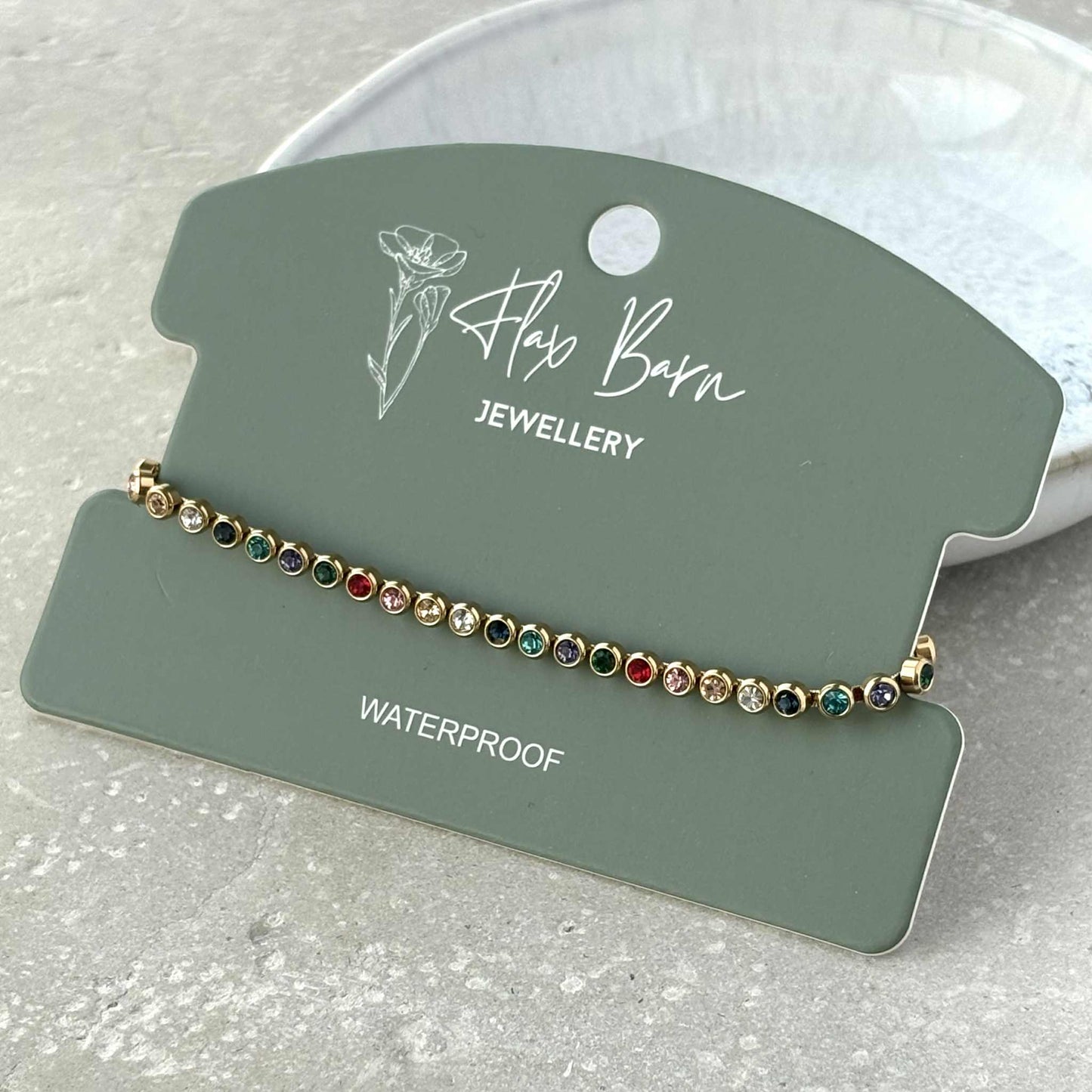 Multicolour Zirconia Bracelet