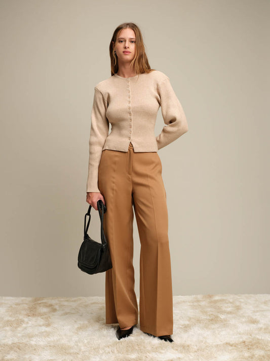 Alex Pants in Camel