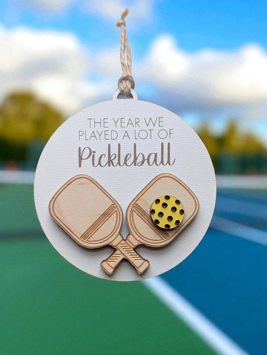 A Lot of Pickleball Ornament