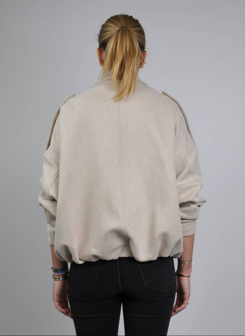 Lana Faux Suede Jacket