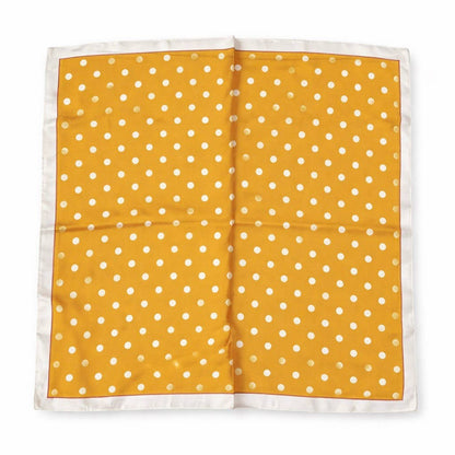 Yellow Polka Dot Scarf