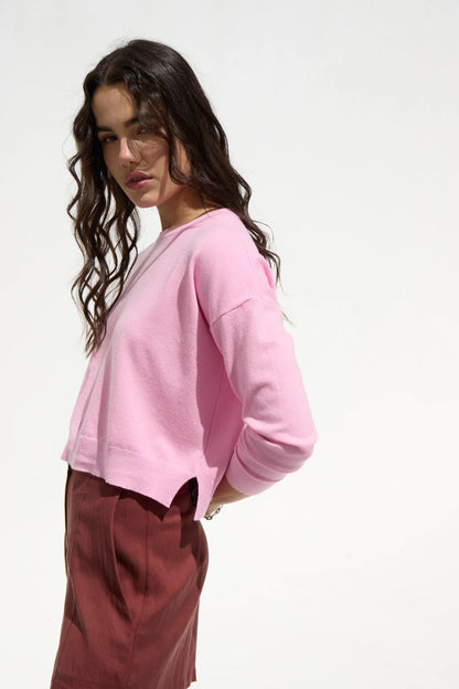 Polly Sweater in Pink