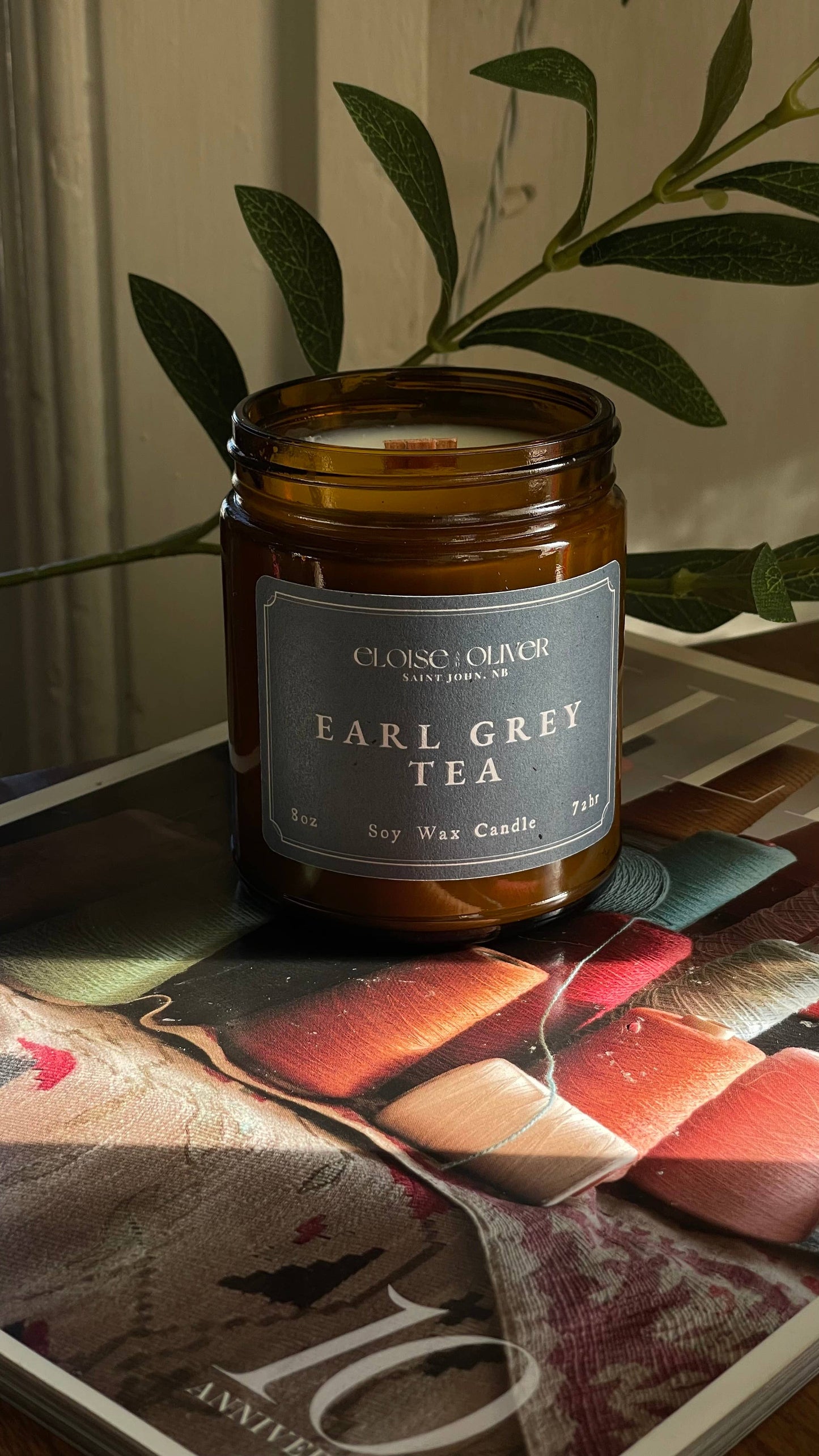 Earl Grey Tea Scented Candle