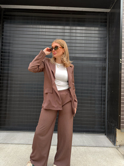 Claudia Pin Stripe Pant