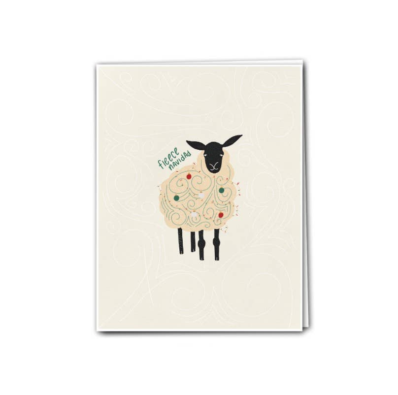 Fleece Navidad Card