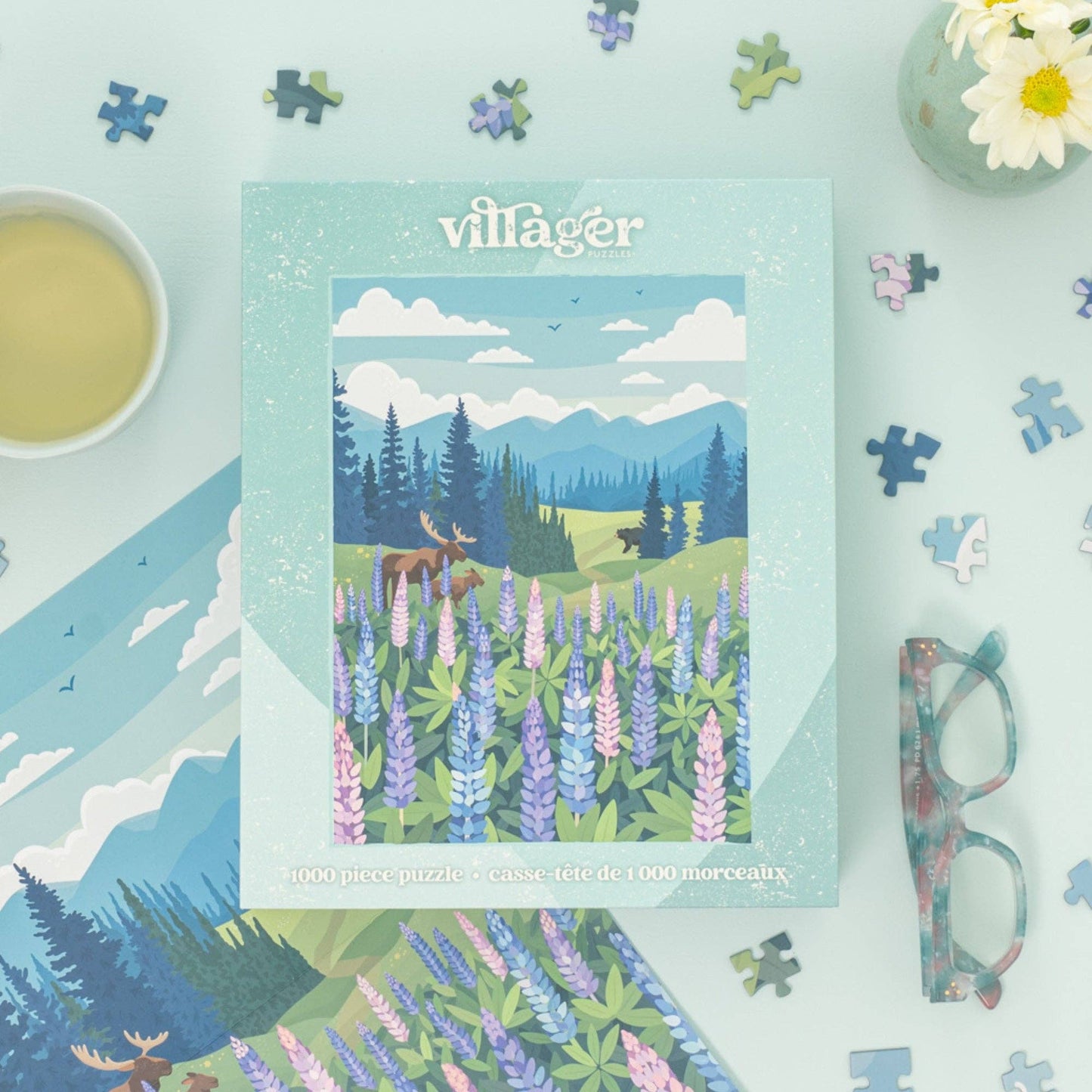 Lupines Meadow 1000-Piece Puzzle