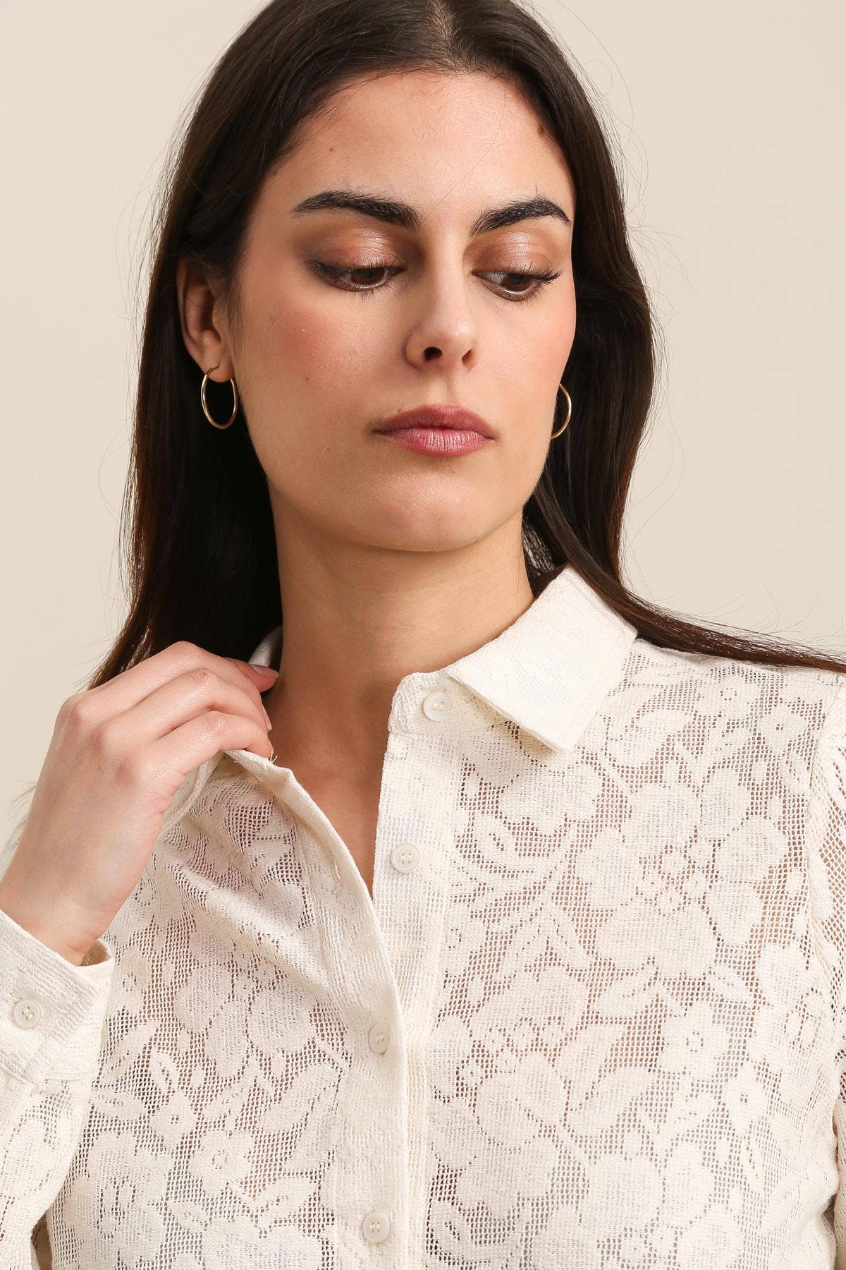 Chloe Floral Lace Top