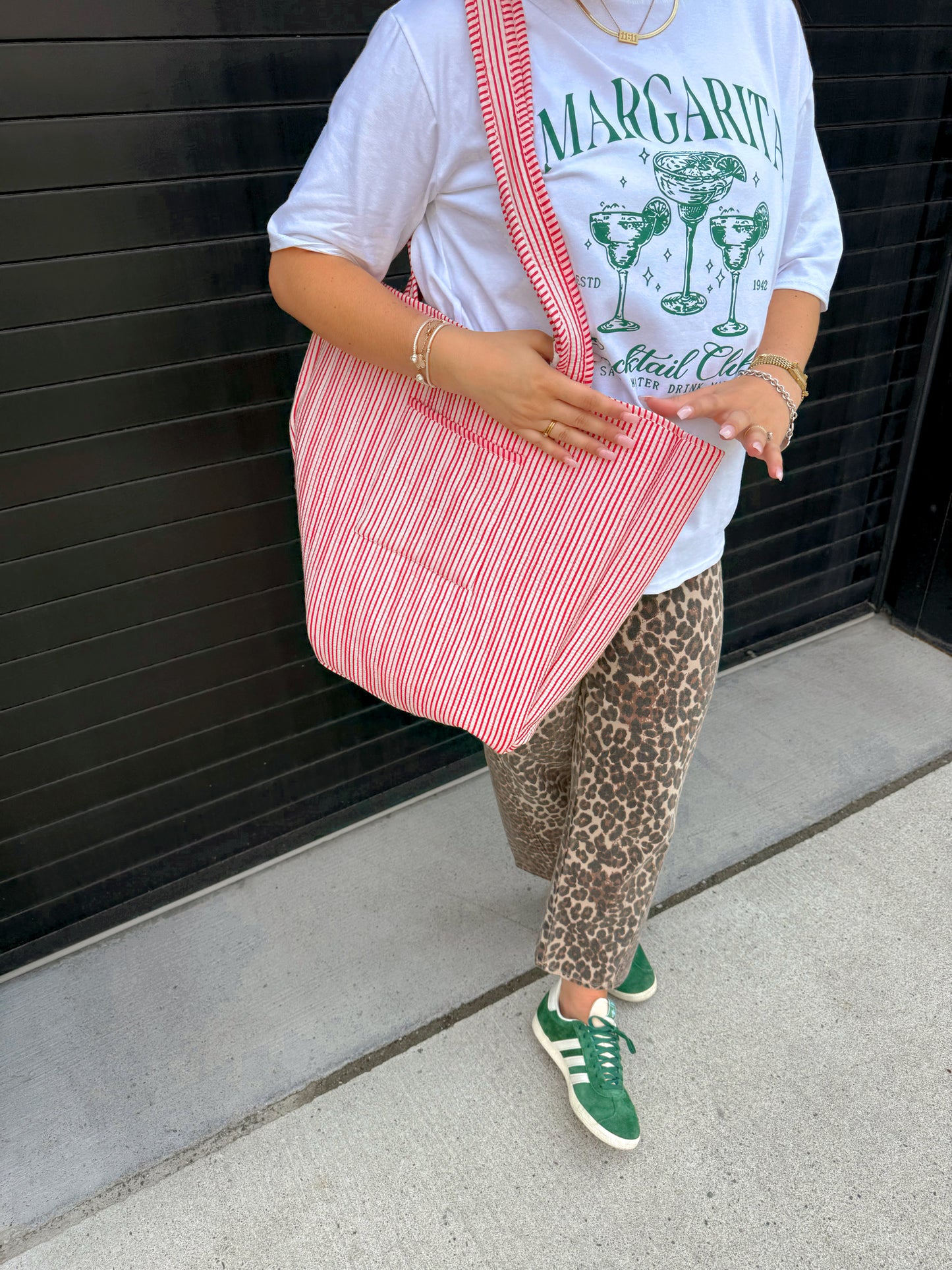 Pink Flower Kantha Quilted Boho Reversible Tote Bag