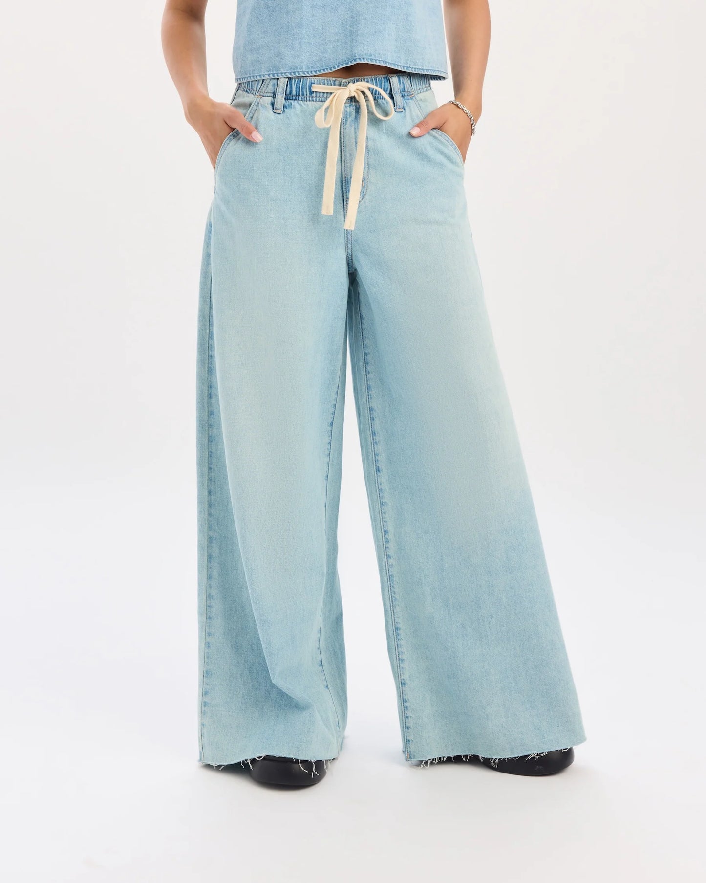 Cabana Wide Pull On Jeans