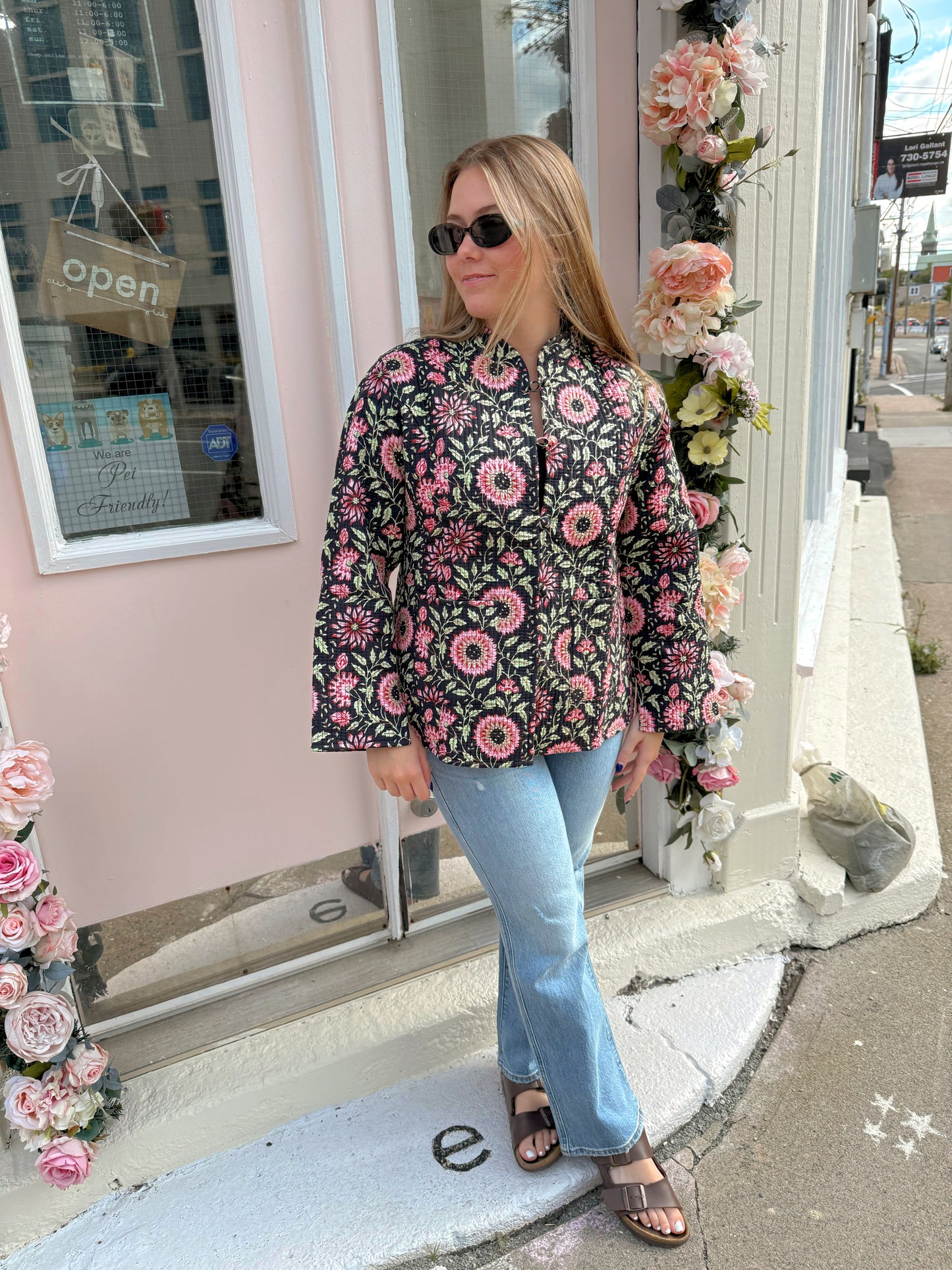 Mari Quilted Reversible Jacket  