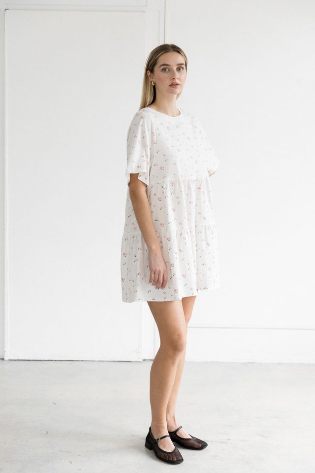 Floral Tiered Dress