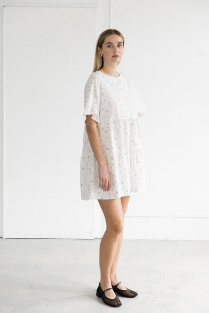 Floral Tiered Dress