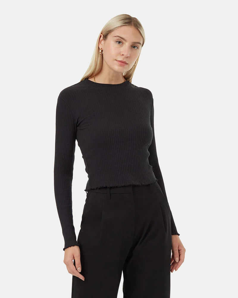 Newell Long Sleeve in Black