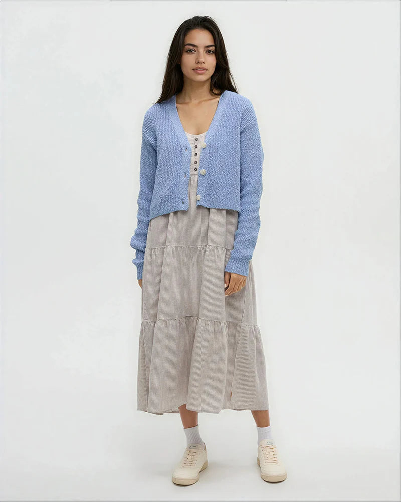 Poplar Cardigan in Blue