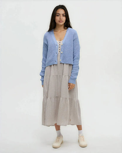 Poplar Cardigan in Blue