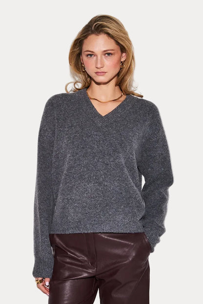 Charlie Sweater in Granite