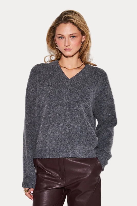Charlie Sweater in Granite