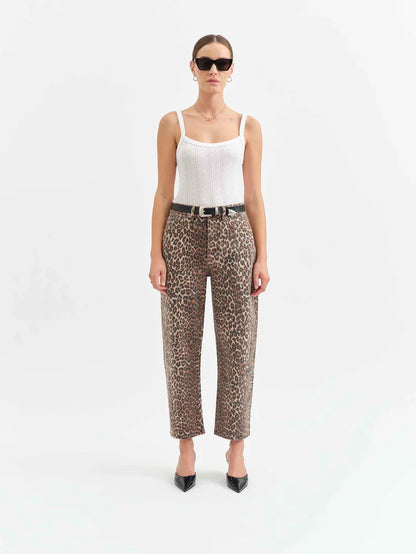 Westward Barrel Jean in Cool Cat