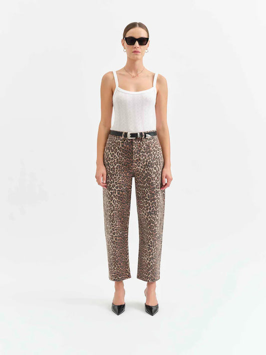 Westward Barrel Jean in Cool Cat