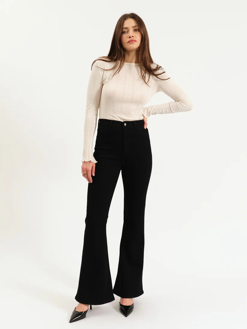 Sunset Flare Jeans in Black