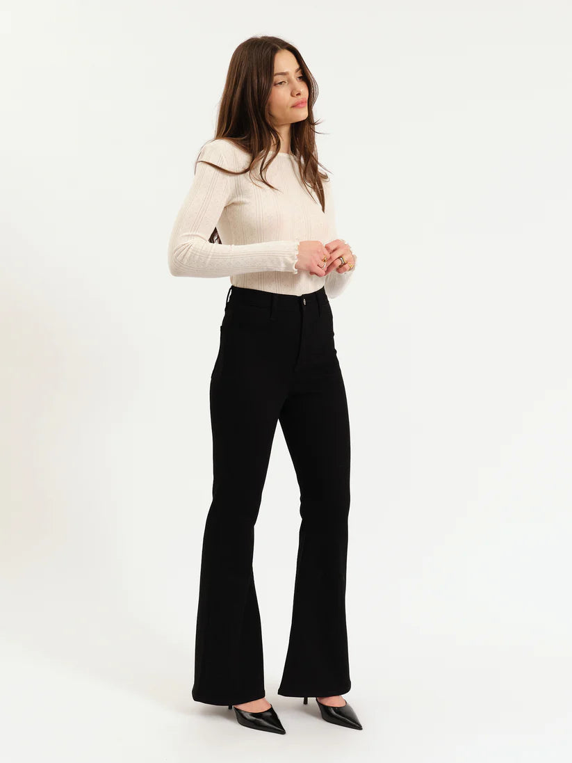 Sunset Flare Jeans in Black