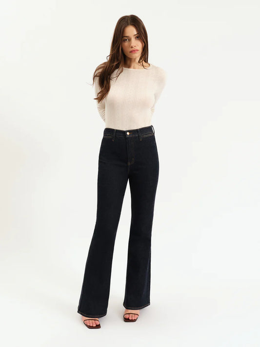 Sunset Flare Jeans in Rinse