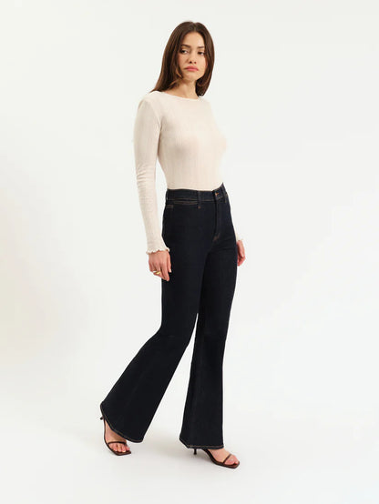 Sunset Flare Jeans in Rinse