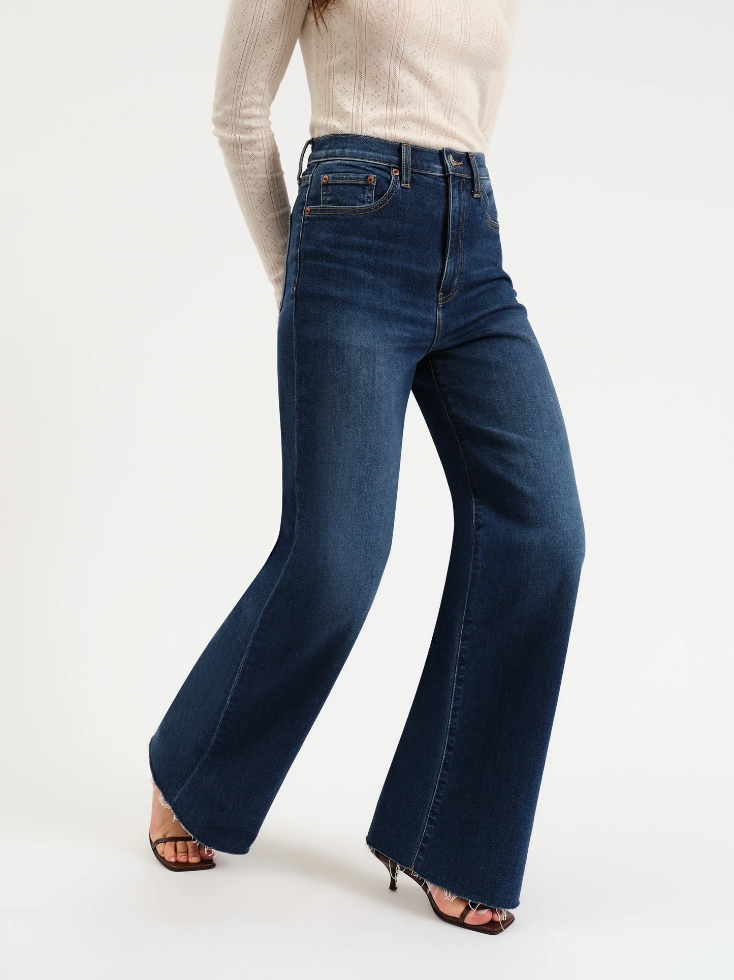 Far Out High Rise Jeans in Waterfall