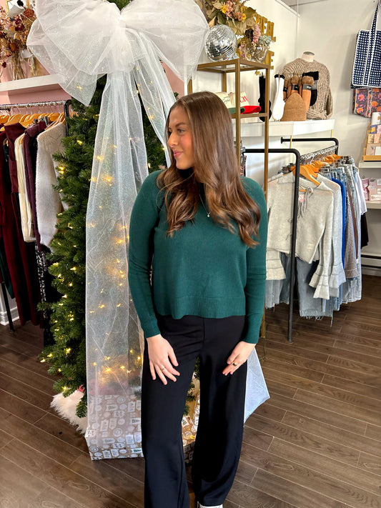 Begonia Sweater in Green