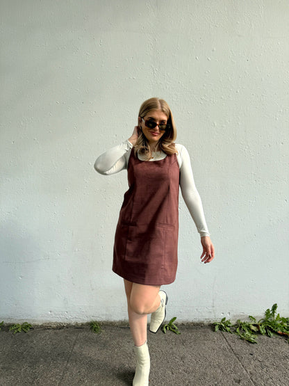 Yazmin Suede Dress