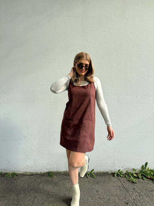 Yazmin Suede Dress