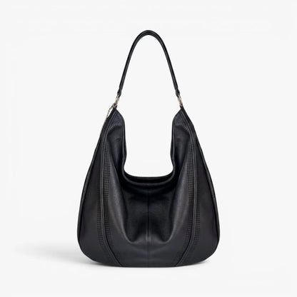 Vivienne Black Vegan Hobo Bag